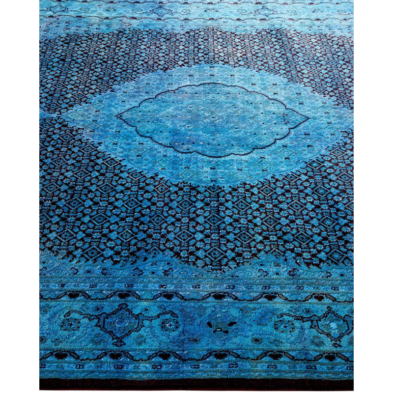 Fine Vibrance One-of-a-Kind 6' 1" X 8' 9" Hand Knotted Area Rug