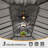 8' X 10' Hardtop Gazebo Permanent Metal Gazebo With Galvanized Steel Double Roof, Curtains And Netting For Party, Wedding, Outdoor Dining, Patio, Backyard-123313112-123313105