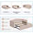 Upholstered Daybed With Pop Up Trundle-1044539855