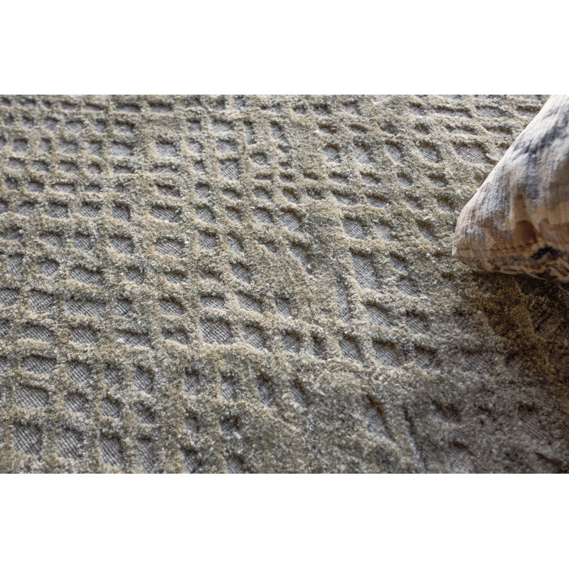 Crescendo Area Rug in Beige, Rectangle 12' x 15'