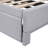 Twin Size Upholstered L-Shaped Upholstered Daybed With Pop Up Trundle, Gray-1558413694