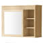 Armoire à pharmacie murale 29 "avec tablettes réglables, chêne naturel 29"-661123170