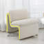 Chaise d'appoint avec pivot, idéale pour le salon ou la chambre à coucher