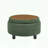 Round Storage Ottoman with Removable Tray and Tufted Design-1806564309