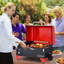 Costway 24'' W Barrel Charcoal Grill-70882170