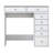 Modern Make-Up Table, White, 35.4 x 31.4 x 17.5 inches | 100% Melamine Coated Particle Board, Thickness: 0.7 inches | Stylish and Functional Design for Beauty Routines, Perfect for Bedrooms and Dressing Areas, Solid Color Elegance