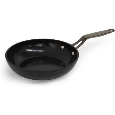 Blu. Cookware 7.8” Induction Frying Pan, Non-toxic, Durable Non-stick Ceramic, Pfa/pfoa-free, Suitable For All Cooktops, Includes Bamboo Brush