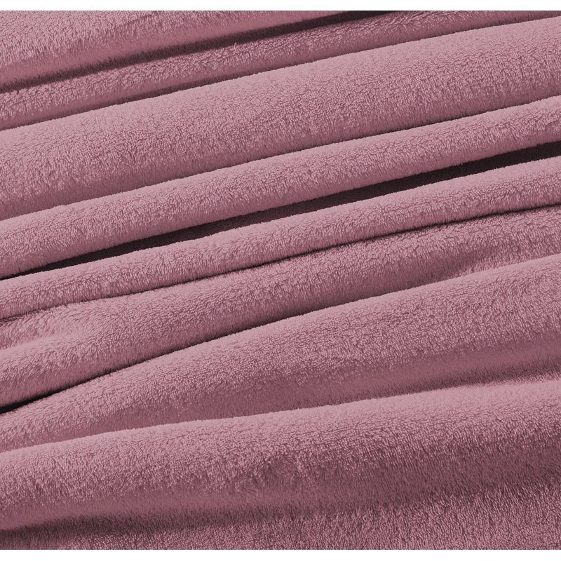 Couverture Annjelica, Simple, Mauve