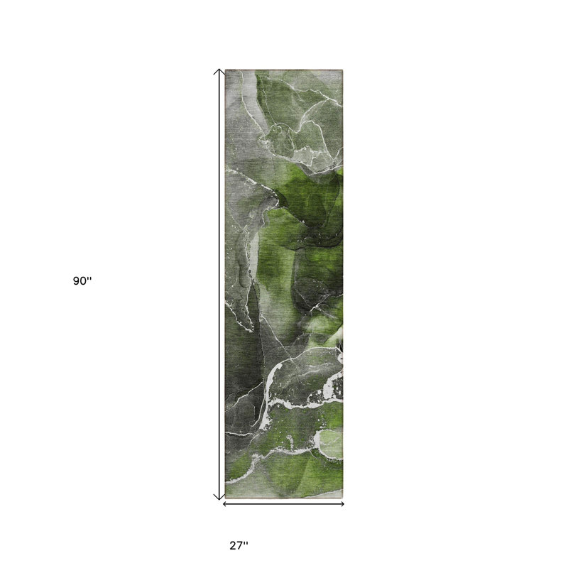 Tapis de couloir d'extérieur 8 po