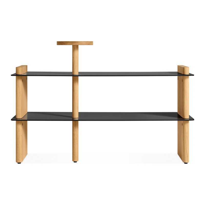 Shoegaze Shoe Rack, White Oak/Oblivion
