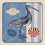 « iii », impression sur toile tendue Sea Bird-18885611
