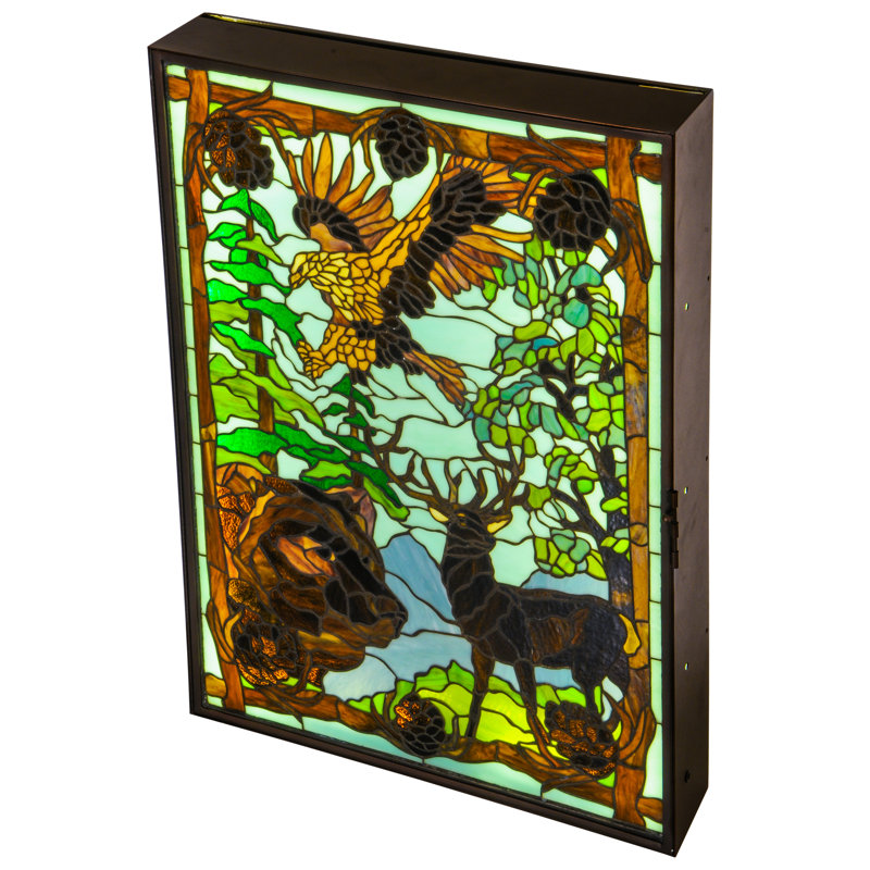 26"W Wilderness Dual Sided LED Window Box