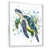 White Floater Framed