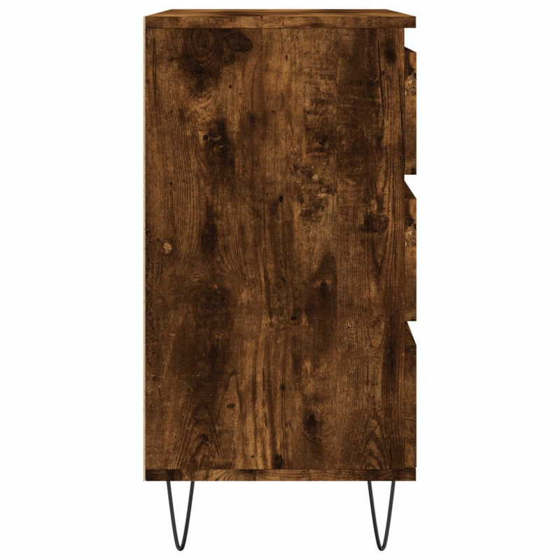 Chantell End Table, Smoked Oak