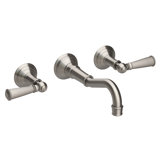 Jacobean Wall Mount Bathroom Faucet