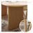 Simple Pine Solid Wood Rectangular Dining Table-1841374466-1841374469
