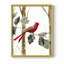 «Christmas Holiday Art», reproduction encadrée Cccxxviii - bois massif-390240567-390240570