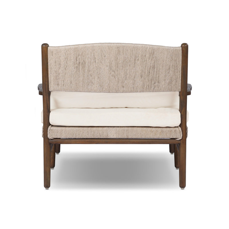 Herrin Outdoor Teak Chaise Lounge