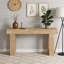 Console en bois pour canapé d'entrée-1739344559