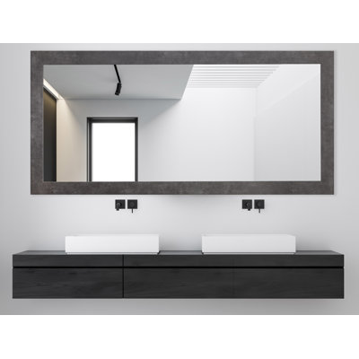 Kozan Engineered Wood Flat Mirror
