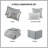 Comfortable Cotton Grey Bedding Sets With Elegant Damask Pattern