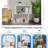 28''H X 25.5''W Axenia Geometric Bookcase