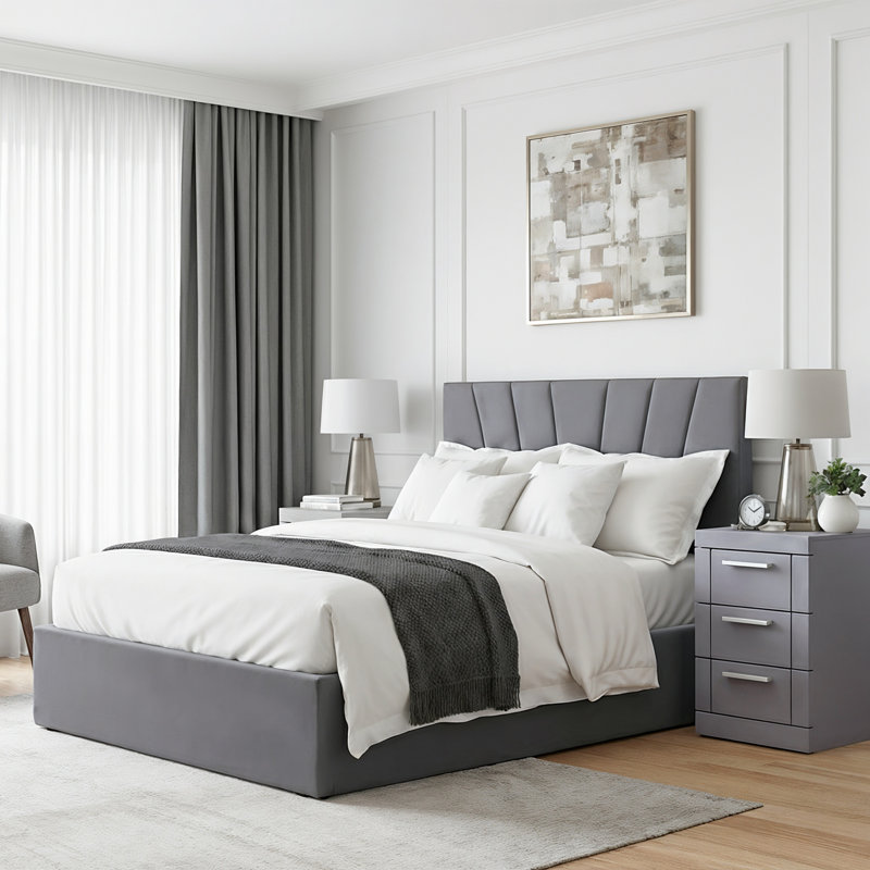 Sapphire Ottoman Bed 2 Piece Bedroom Set