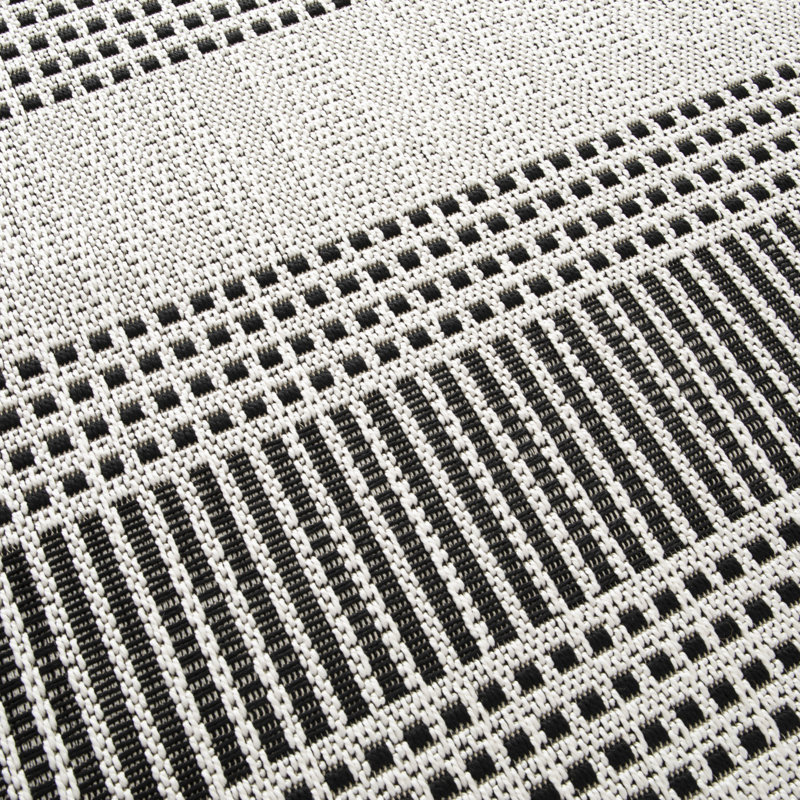 Strawn Striped Area Rug, Rectangle 120 x 170cm