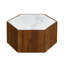 Table basse Hexagonal Rustic-118729555