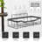 Adhesive Stainless Steel Shower Caddy-103397375