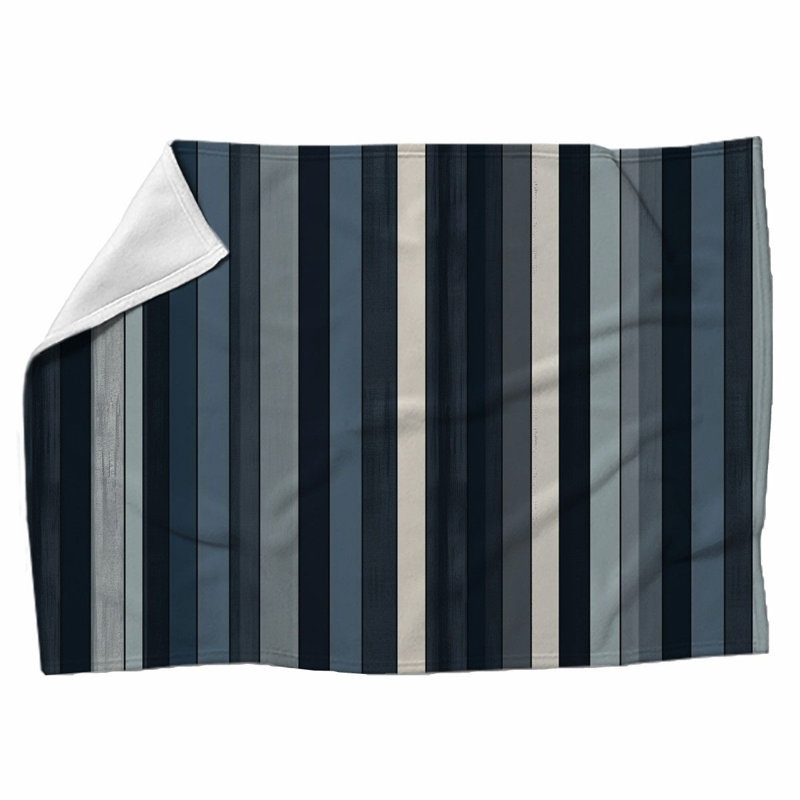 Machine Printed Throw Blanket, Throw