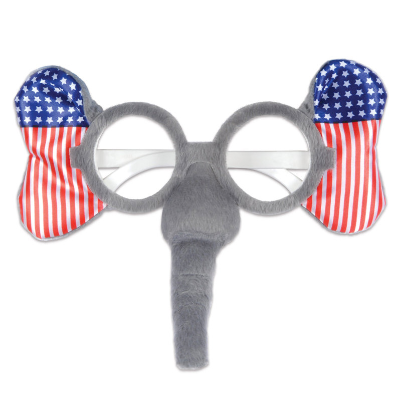 Verres d'éléphant patriotiques