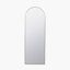 Stainless Steel Arch Wall Mirror-98249885