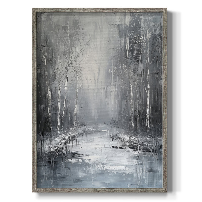 «LANDSCAPES Series LXXXVII», reproduction encadrée - bois massif, H 21 po x l 17 po