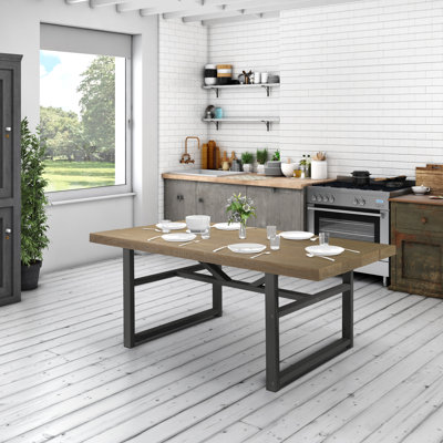 Pine Solid Wood Dining Table