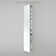 M Series Recessed Framed 1 Door Medicine Cabinet with 7 Adjustable Shelves and LED Lighting