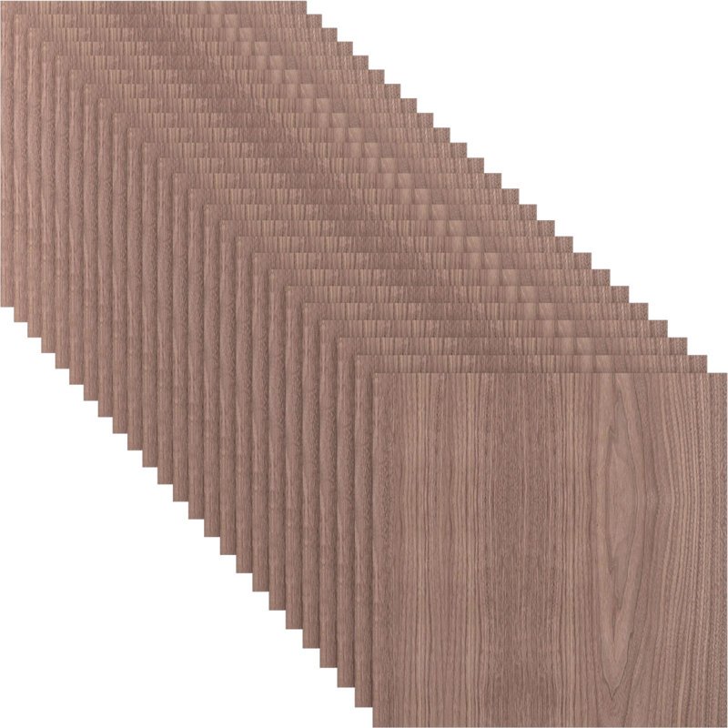 Planches en bois, Noyer, H 23,75 po x l 23,75 po x P 0,38 po