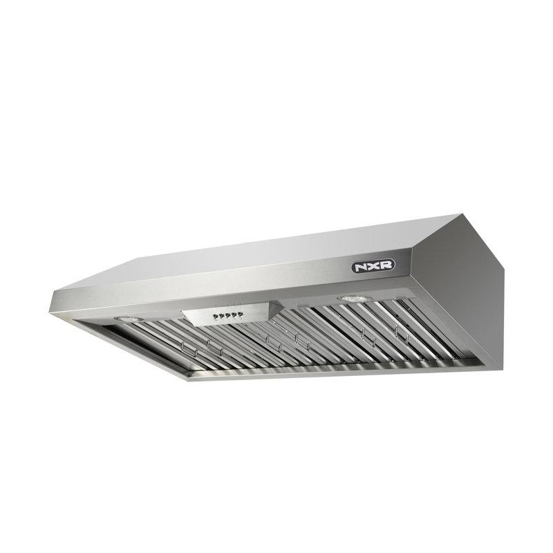 Hotte sous l'armoire 36 "800 CFM en acier inoxydable avec veilleuse