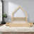 Space-saving Wood Queen Platform Bed With Storage, Rustic Home Style