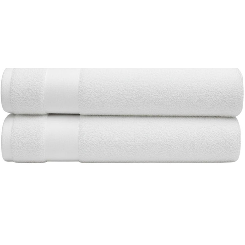 Domestique Luxury 100% Cotton Body Towel 2 pc Set, Body Towel