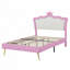 Cadre de lit princesse avec lumières DEL-649390007
