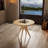 Mid-Century Modern Round Dining Table