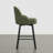 Modern Upholstered Swivel Counter Stool-848345926