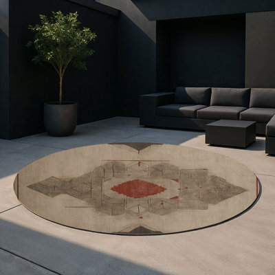 Tapis intérieur et extérieur Age-Worn Grace