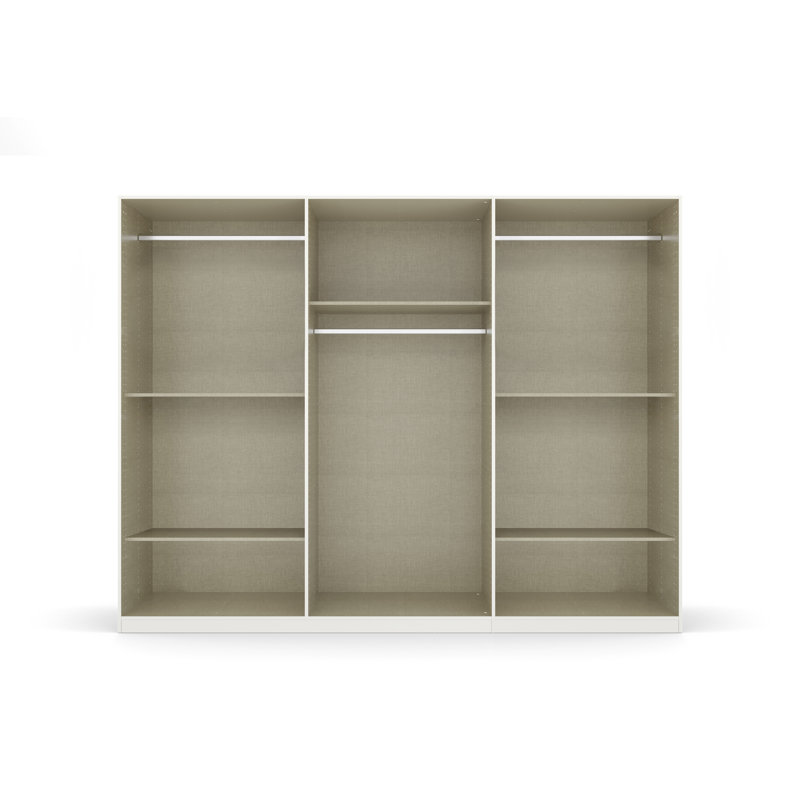 Tivareo 6 Hinged Door Wardrobe available in many colour combinations 2 Drawer INCL. Delivery and Assembly