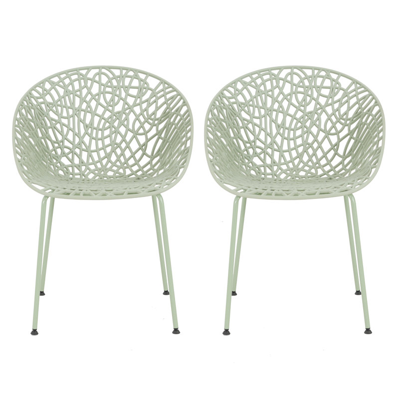  Chaises de salle à manger Neiman, Vert