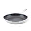 Circulon Clad Stainless Steel Frying Pan with Hybrid SteelShield Nonstick, 12.5-Inch-96214311
