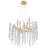 10 - Light Dimmable Geometric Chandelier