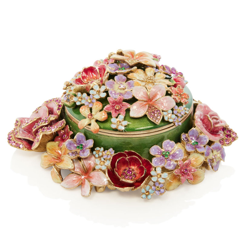 Ivy Crystal Decorative Box
