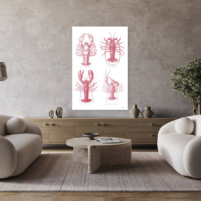 Lobsters Lobster Coastal Art